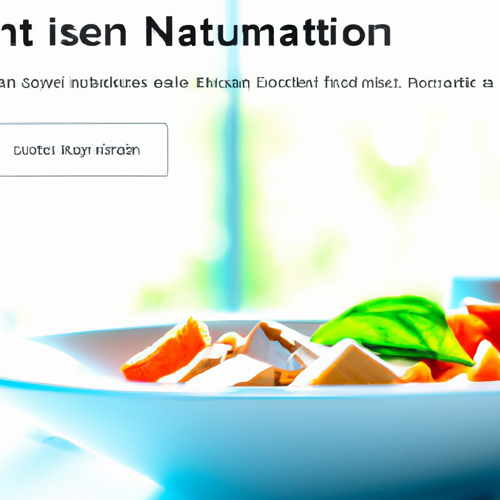 Explore The Future Of Wellness With Nutrition Diet Ai Your High Tech Guide To Customized Meal 3915