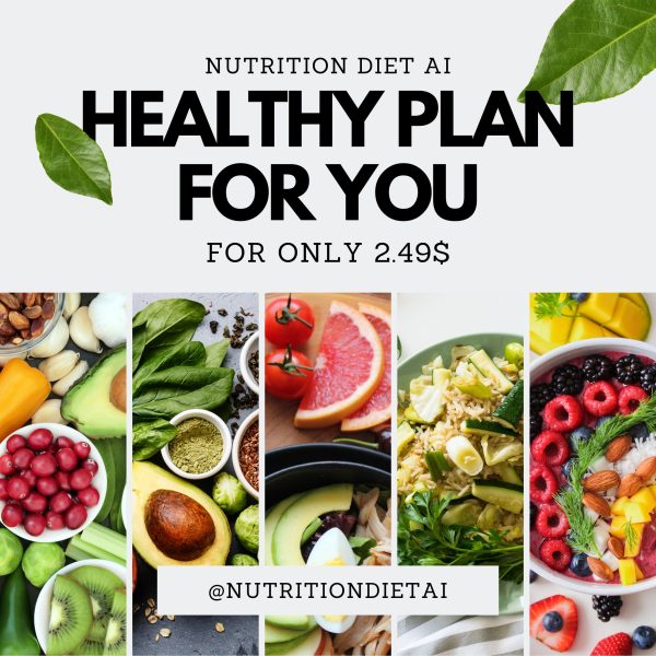Εξώφυλλο του καινοτόμου Nutrition AI - Your Personalized Diet Plan Assistant